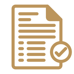 Icono de documentos de permisos